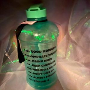 1pc 2L/67.63oz Large Capacity Water Cups, Leakproof Shatterproof Water Bottle